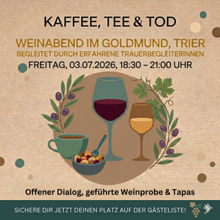 Bild mit Titel Logo Kaffee, Tee und Tod